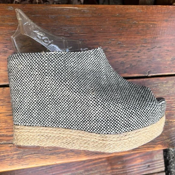 Jeffrey Campbell Havana Last tweed size 9 never worn platform wedge - Picture 13 of 15